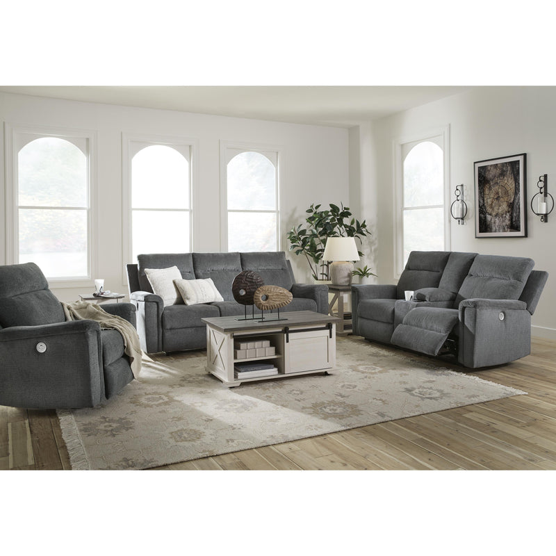  Signature Design by Ashley Barnsana 33202U2 3 pc Power Reclining Living Room Set IMAGE 2