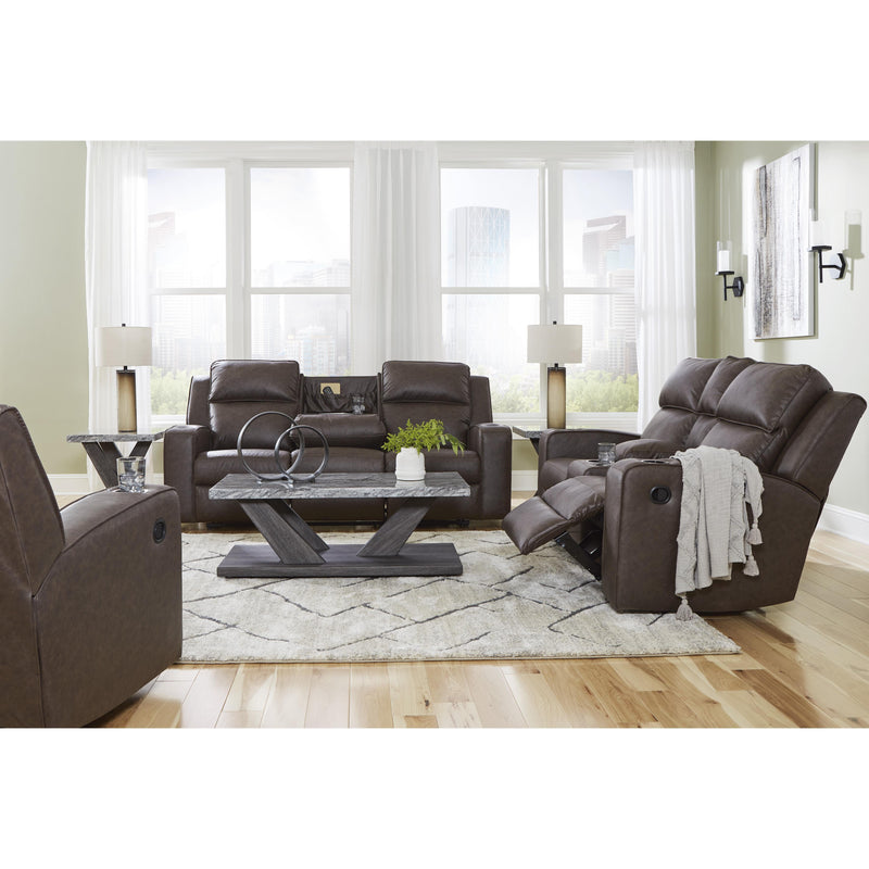  Signature Design by Ashley Lavenhorne 63306U2 3 pc Reclining Living Room Set IMAGE 3