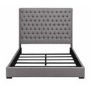 Coaster Furniture Camille King Upholstered Platform Bed 300621KE IMAGE 2