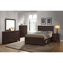 Coaster Furniture Kauffman 204390KE Wood Eastern King Storage Panel Bed - Dark Cocoa IMAGE 11