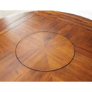Steve Silver Furniture Round Abaco Counter Height Dining Table with Pedestal Base AB200PT IMAGE 2