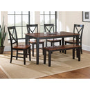 Steve Silver Furniture Kingston Dining Table NT3660TK IMAGE 1