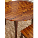 Steve Silver Furniture Round Abaco Pub Height Dining Table AB4242T IMAGE 5