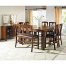 Steve Silver Furniture Lakewood Counter Height Dining Table LK500PT IMAGE 1