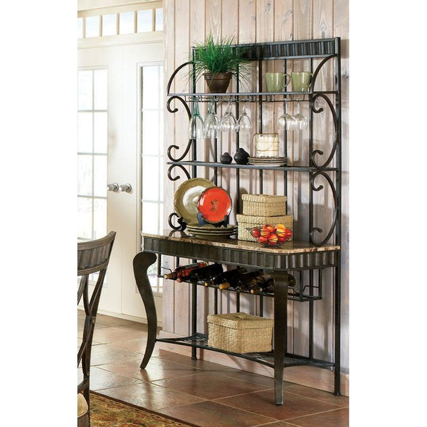 Steve Silver Furniture Hamlyn Baker's Rack HL500BR IMAGE 1
