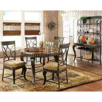Steve Silver Furniture Hamlyn Baker's Rack HL500BR IMAGE 2