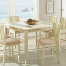 Steve Silver Furniture Melody Counter Height Dining Table MY700PTW IMAGE 1