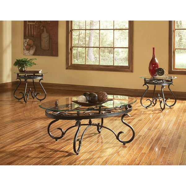 Steve Silver Furniture Lola Occasional Table Set LL400T/LL400B IMAGE 1