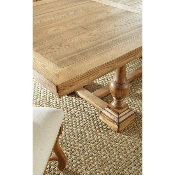 Steve Silver Furniture Plymouth Dining Table with Trestle Base LY400T IMAGE 1