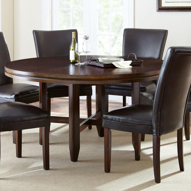 Steve Silver Furniture Round Hartford Dining Table HF6262T IMAGE 1