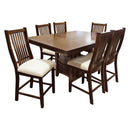 Steve Silver Furniture Square Kayan Counter Height Dining Table with Pedestal Base KY550PB/KY550PT IMAGE 4