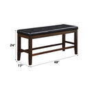 Acme Furniture Urbana 74634 Counter Height Bench IMAGE 4