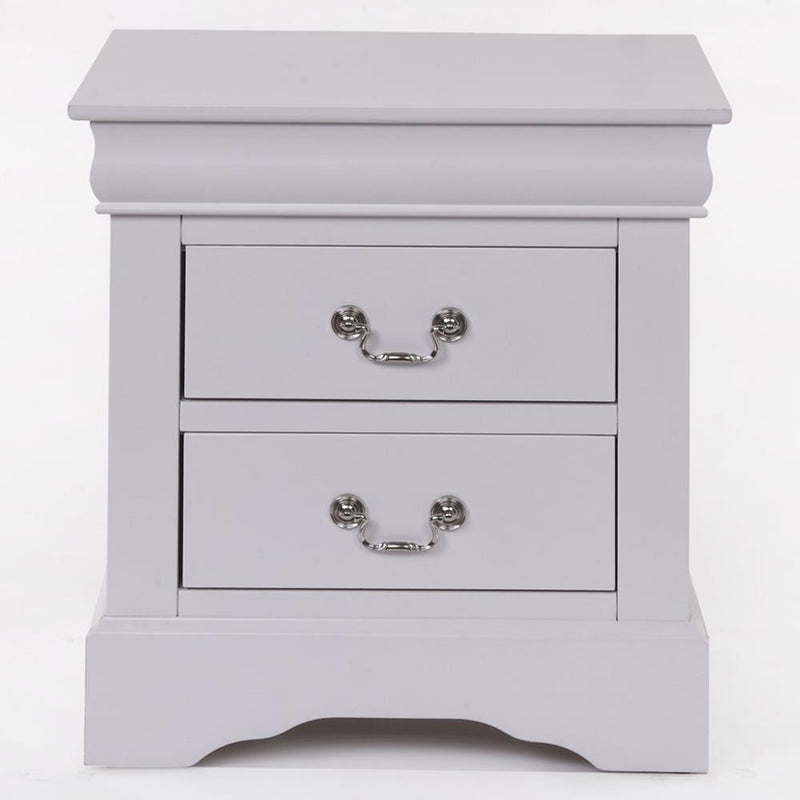 Acme Furniture Louis Philippe III 2-Drawer Nightstand 24503 IMAGE 3
