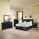 Acme Furniture Louis Philippe III Queen Bed with Storage 24390Q IMAGE 4