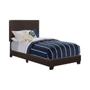 Coaster Furniture Dorian Twin Upholstered Panel Bed 300762T IMAGE 1
