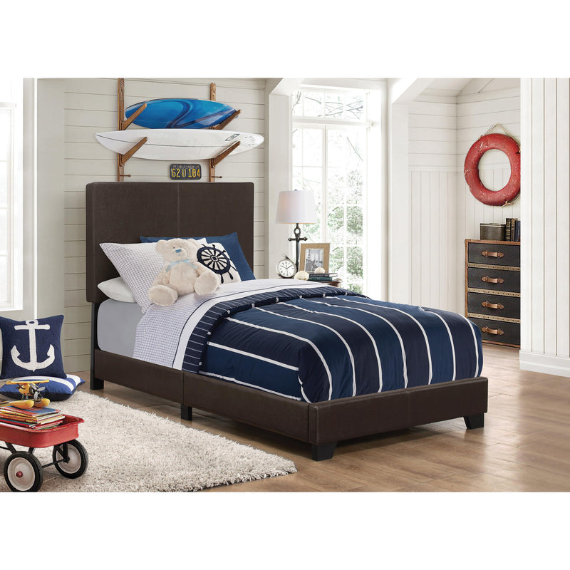 Coaster Furniture Dorian Twin Upholstered Panel Bed 300762T IMAGE 2