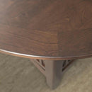  Elements International Round Max Counter Height Dining Table with Pedestal Base DMX100DT IMAGE 8