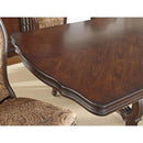 Steve Silver Furniture Angelina Dining Table with Pedestal Base AG486TT/AG486TB IMAGE 3