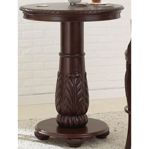 Steve Silver Furniture Round Antoinette Pub Height Dining Table with Pedestal Base AY300PTT/AY300PTB IMAGE 1