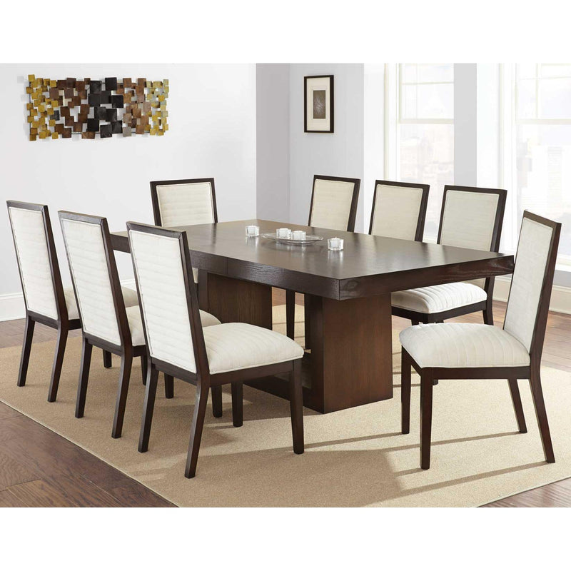 Steve Silver Furniture Antonio Dining Table with Pedestal Base AT500TN/AT500BN IMAGE 4