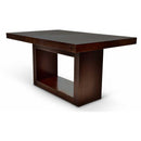 Steve Silver Furniture Antonio Counter Height Dining Table with Pedestal Base AT700PT/AT700PB IMAGE 1