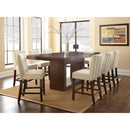 Steve Silver Furniture Antonio Counter Height Dining Table with Pedestal Base AT700PT/AT700PB IMAGE 3
