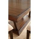 Steve Silver Furniture Gabrielle Dining Table with Pedestal Base GB500T/GB500B IMAGE 2