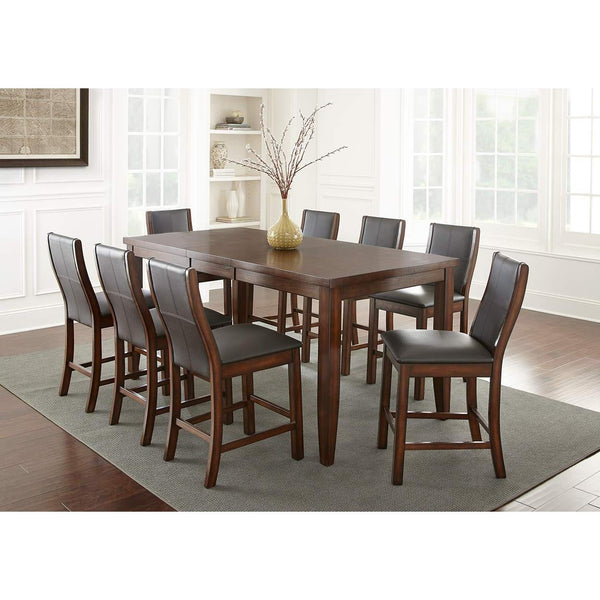 Steve Silver Furniture Xander Counter Height Dining Table XD630PT/XD630PB IMAGE 1