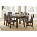 Steve Silver Furniture Eileen Dining Table with Marble Top EE540T IMAGE 1