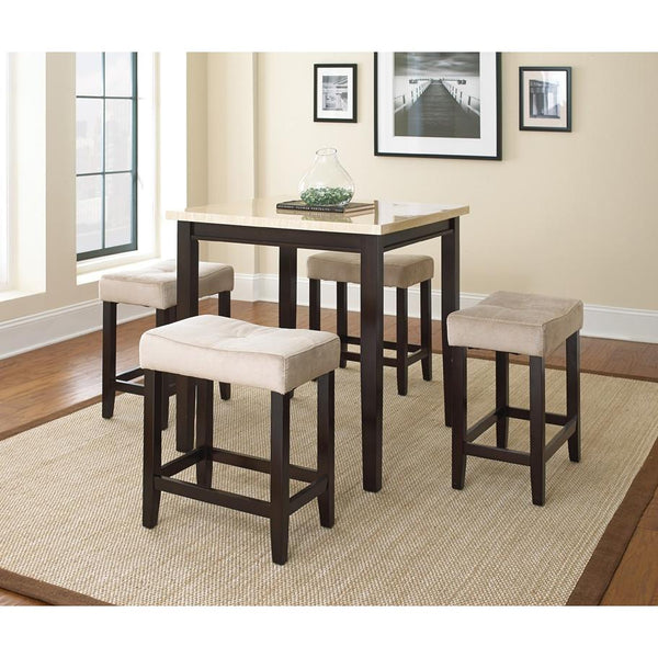 Steve Silver Furniture Aberdeen 5 pc Counter Height Dinette AB3636 IMAGE 1