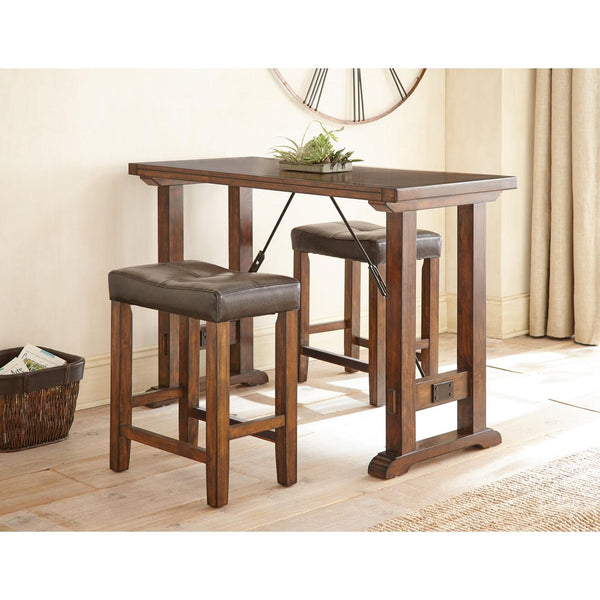 Steve Silver Furniture Colin 3 pc Counter Height Dinette CL2000 IMAGE 1