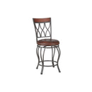 Steve Silver Furniture Wallen Counter Height Stool Wallen WA600SCC Swivel Counter Stool IMAGE 1