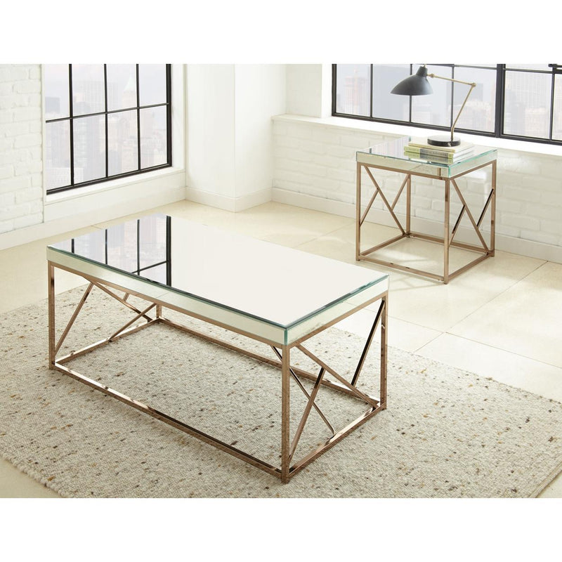 Steve Silver Furniture Evelyn Occasional Table Set EV200C/EV200E IMAGE 1