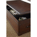 Steve Silver Furniture Jayden Lift Top Cocktail Table JD200CAS IMAGE 2