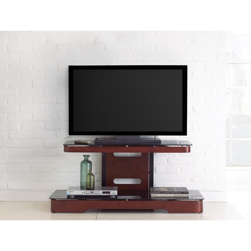 Steve Silver Furniture Kirkman Flat Panel TV Stand with Cable Management KM5021TV/KM5021MB IMAGE 1
