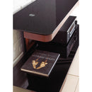 Steve Silver Furniture Kirkman Flat Panel TV Stand with Cable Management KM5021TV/KM5021MB IMAGE 2