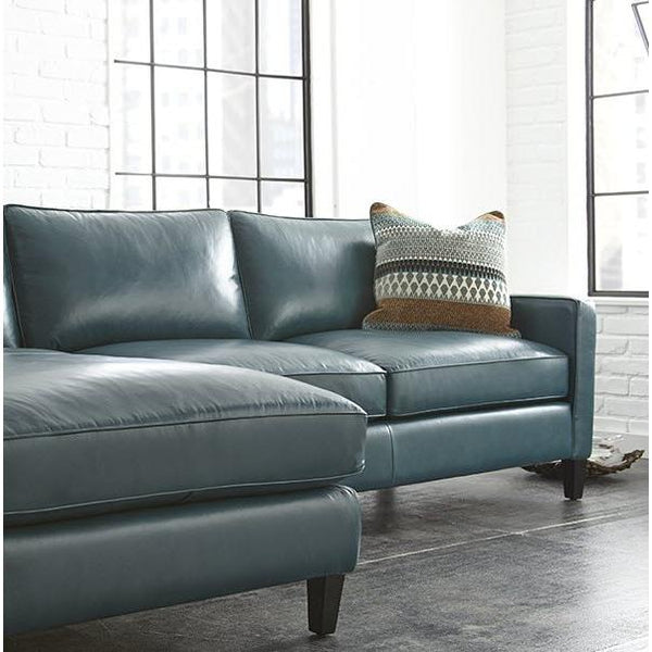 Steve Silver Furniture St. Croix Stationary Leather Loveseat ST950RAL IMAGE 1