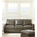 Steve Silver Furniture Coltrane Stationary Leather Sofa CT900S IMAGE 1