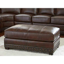 Steve Silver Furniture Henry Leather Ottoman HY900T IMAGE 1