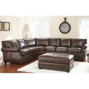 Steve Silver Furniture Henry Staionary Leather 4 pc Sectional HY900LAL/HY900WE/HY900RAL/HY900AC IMAGE 1