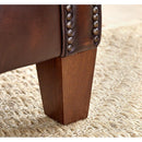 Steve Silver Furniture Lanza Stationary Leather Sofa LZ900S IMAGE 3