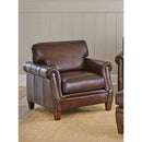 Steve Silver Furniture Lanza Stationary Leather Chair LZ900C IMAGE 1