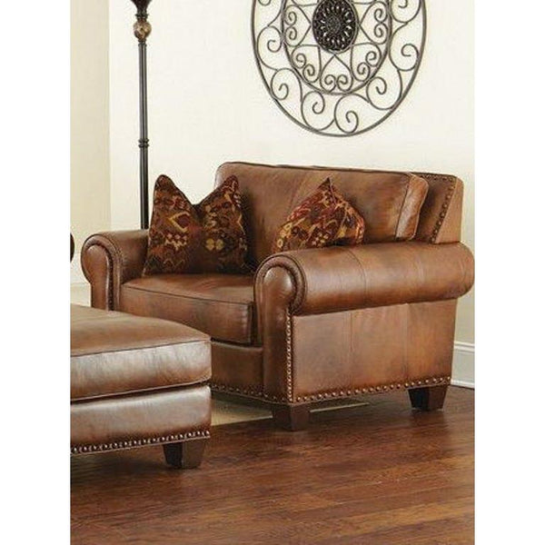 Steve Silver Furniture Silverado Stationary Leather Chair SR920C IMAGE 1