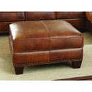 Steve Silver Furniture Silverado Leather Ottoman SR960T IMAGE 1