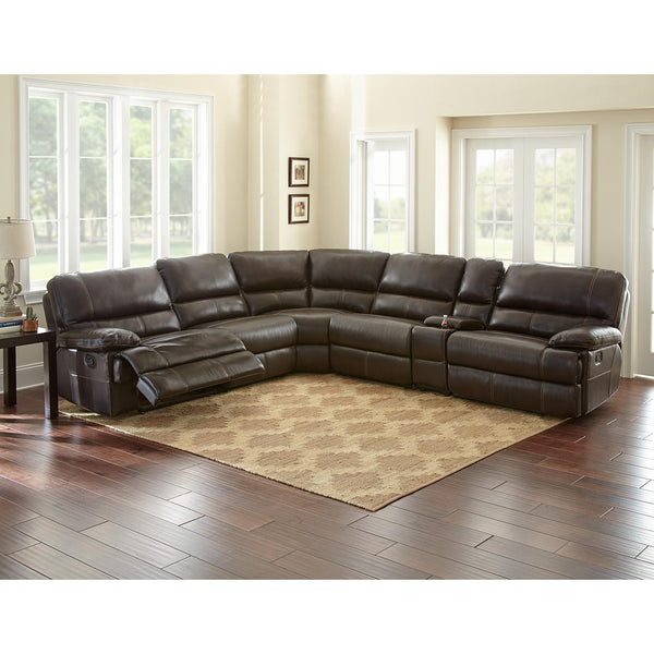Steve Silver Furniture Rollins Reclining Leather 6 pc Sectional RL850LAF/RL850AC/RL850WE/RL850AR/RL850CN/RL850RAF IMAGE 1