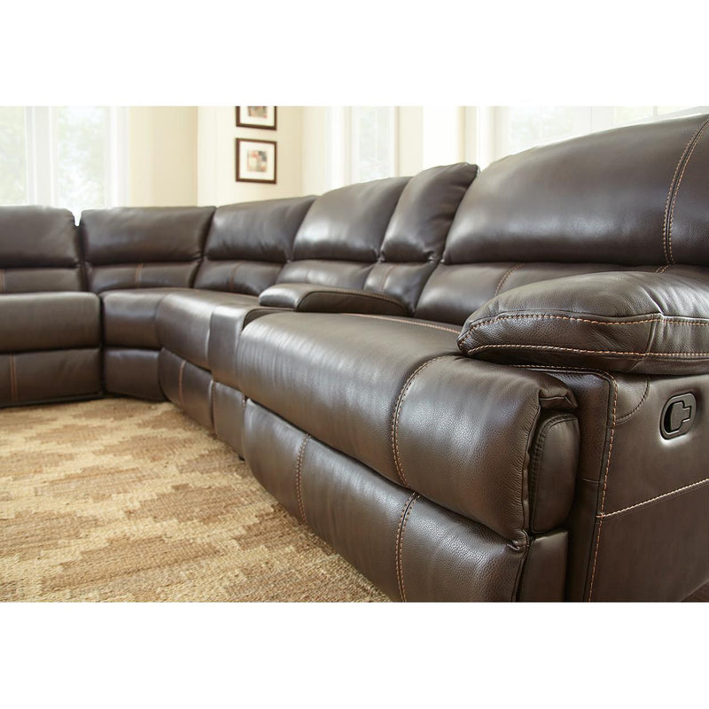 Steve Silver Furniture Rollins Power Reclining Leather 6 pc Sectional RL850PLAF/RL850AC/RL850WE/RL850PAR/RL850CN/RL850PRAF IMAGE 2