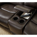 Steve Silver Furniture Rolanda Reclining Leather Loveseat RD850L IMAGE 2