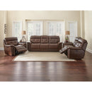 Steve Silver Furniture Orissa Reclining Leather Sofa OS850S IMAGE 3