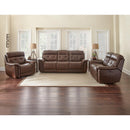 Steve Silver Furniture Orissa Reclining Leather loveseat OS850L IMAGE 2