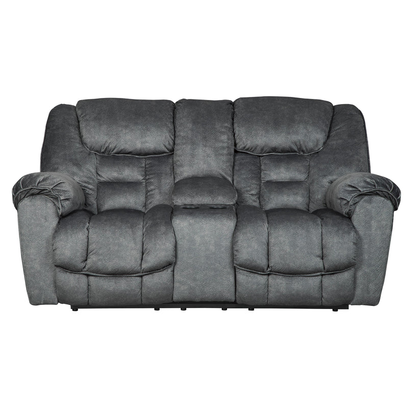  Signature Design by Ashley Capehorn Reclining Fabric Loveseat 7690294 IMAGE 1